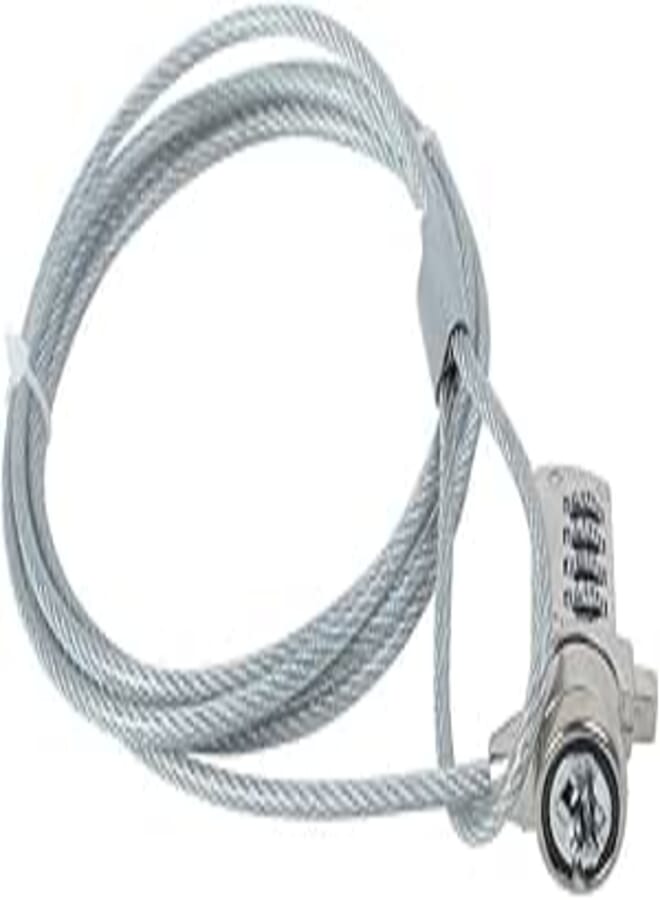 1850 Numbers Lock for Notebook Computers - Silver